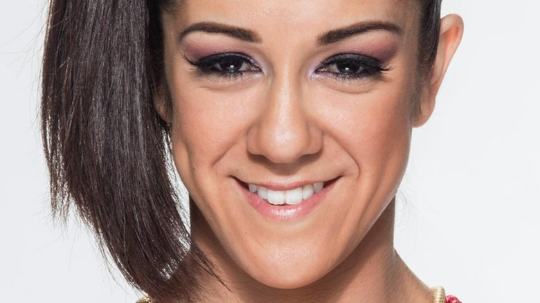 Bayley smiles