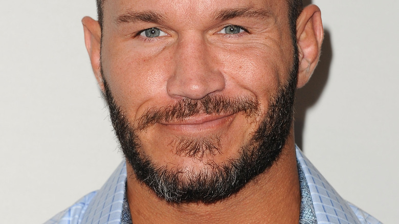 Randy Orton smiles