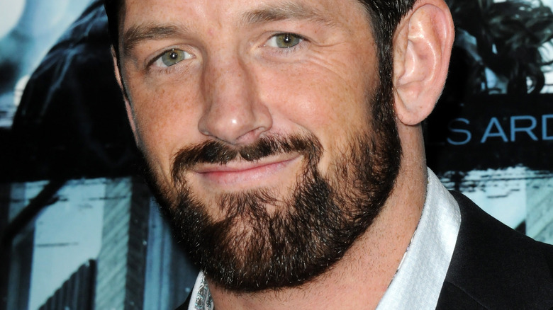 Wade Barrett smiles