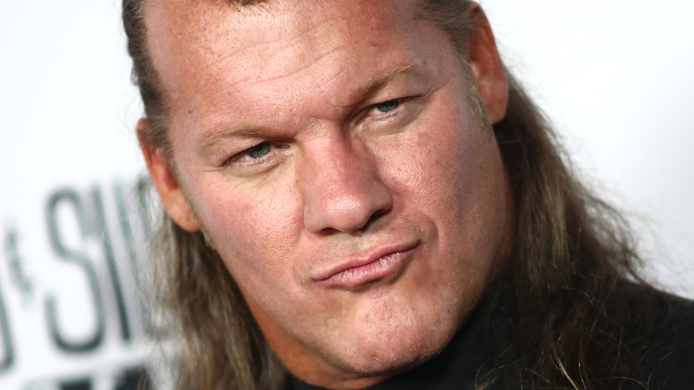 Chris Jericho smirking