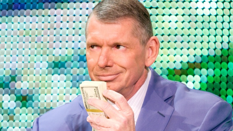 Vince McMahon smells money