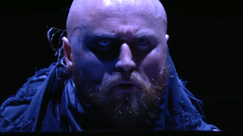 Malakai Black making his sinister entrance