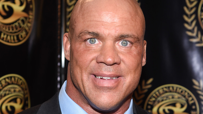 Kurt Angle smiling