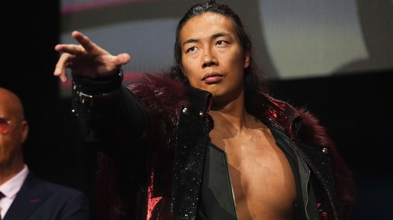 Konosuke Takeshita at AEW WrestleDream 2025