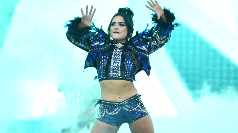 Lyra Valkyria at WWE SummerSlam 2025