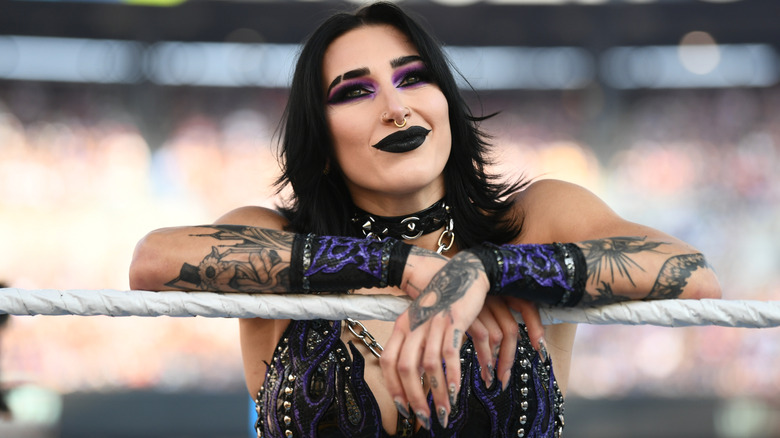 Rhea Ripley at WWE SummerSlam 2025