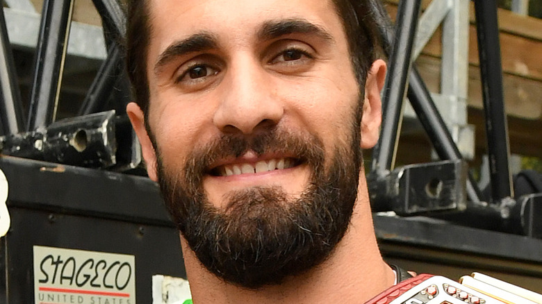 Seth Rollins smiling