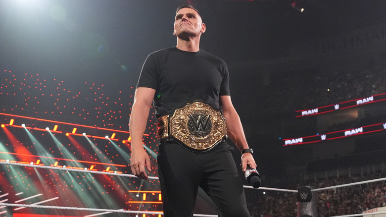 Gunther on WWE Raw