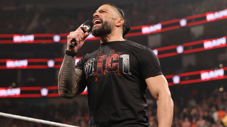Roman Reigns on WWE Raw