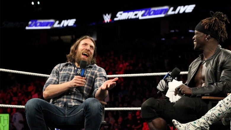Daniel Bryan joins R-Truth and Carmella on "Truth TV"