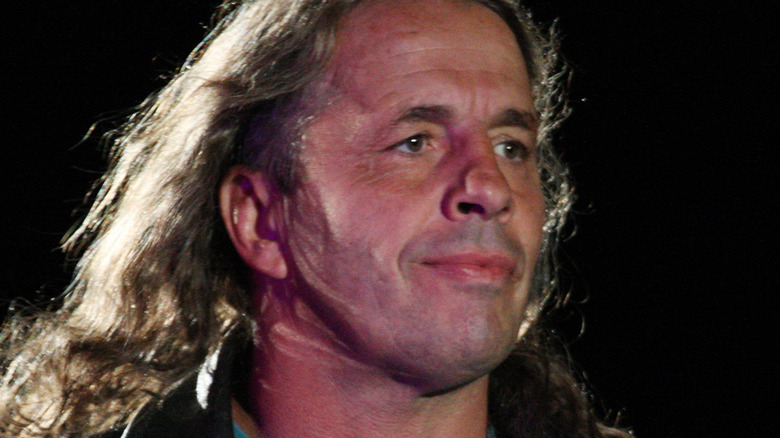 Bret Hart posing