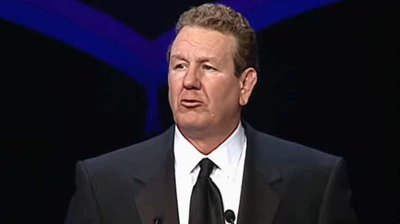 Cowboy Bob Orton at his WWE Hall of Fame induction