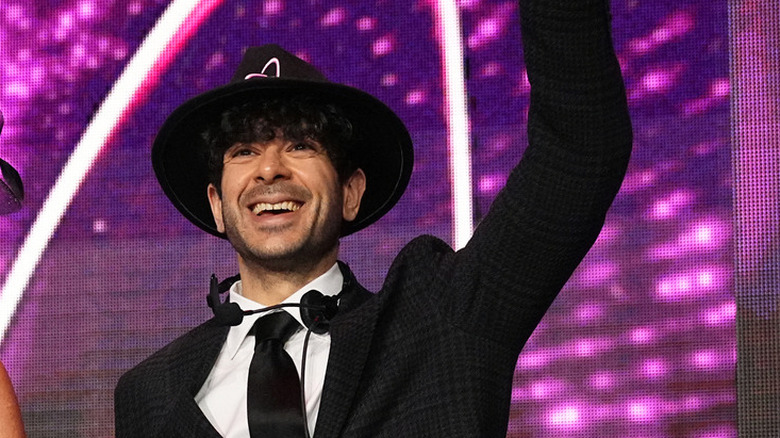 Tony Khan Smiling 
