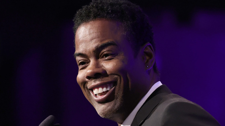 Chris Rock smiling