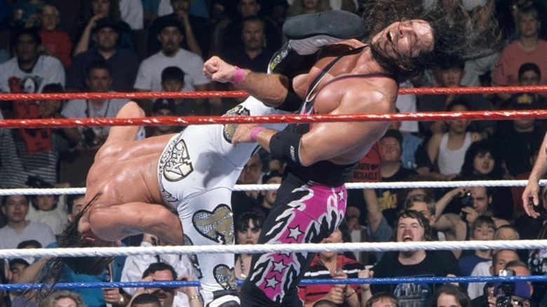 Shawn Michaels and Bret Hart