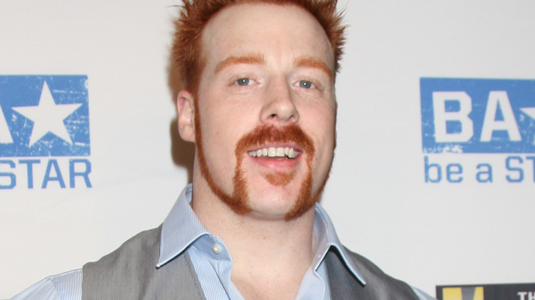 Sheamus smiling