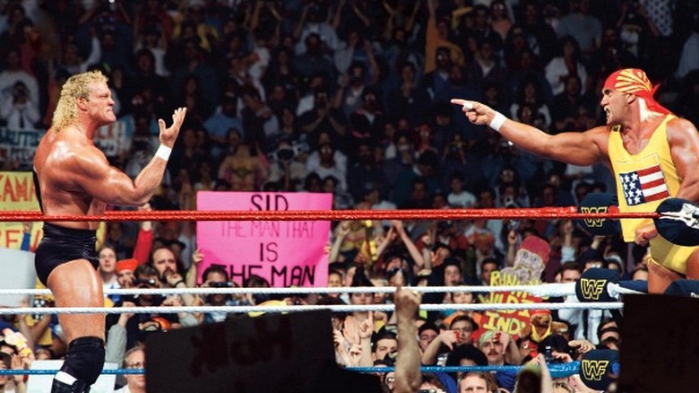 Hulk Hogan and Sid Vicious
