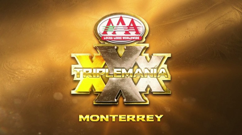 AAA TripleMania XXX Monterrey logo