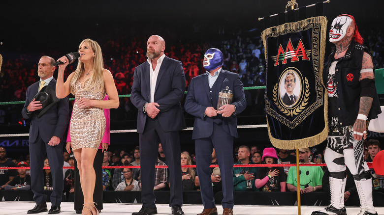 The start of WWE Worlds Collide