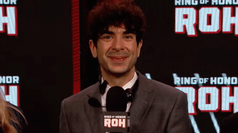 Tony Khan talking