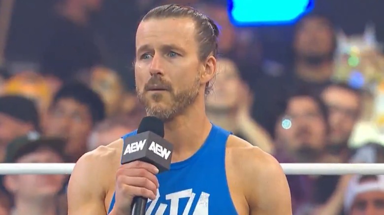 Adam Cole bids farewell to the crowd