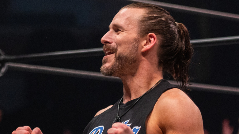 Adam Cole smiling