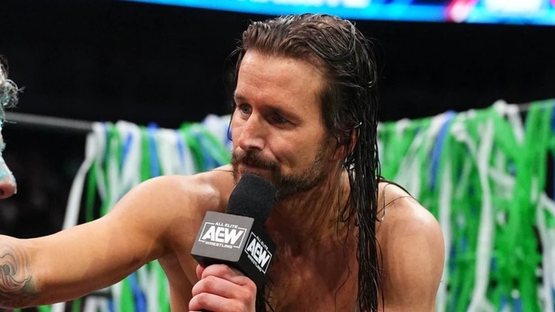 Adam Cole talking