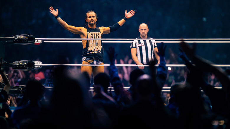 Adam Cole praises the fan's admiration at AEW All In