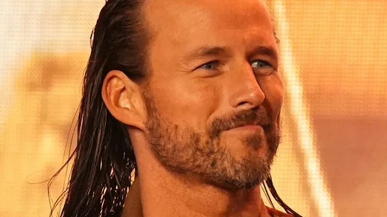 Adam Cole smiling