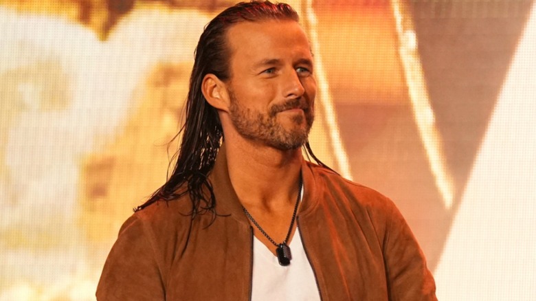 Adam Cole is happy to be walking to the ring