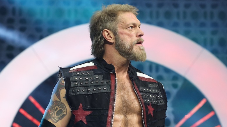 Adam Copeland makes his entrance in AEW