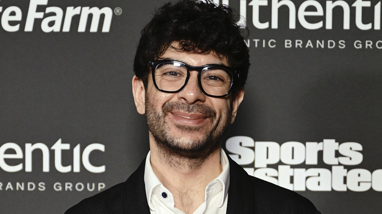 Tony Khan attends the Sports Illustrated Sportsperson of the Year ceremony, January 2026.