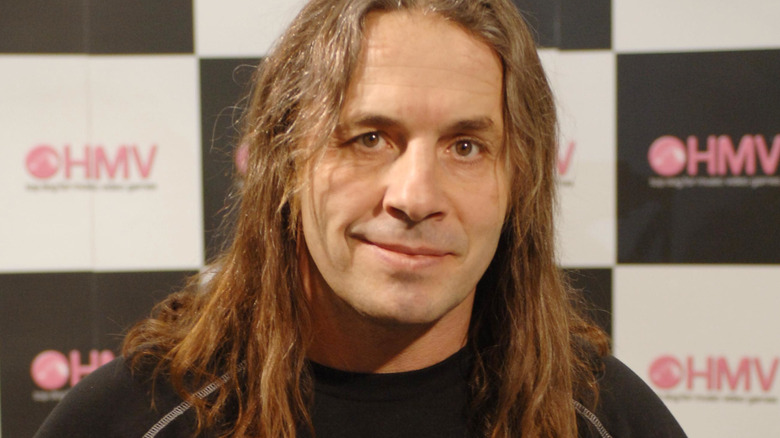 Bret Hart smiling