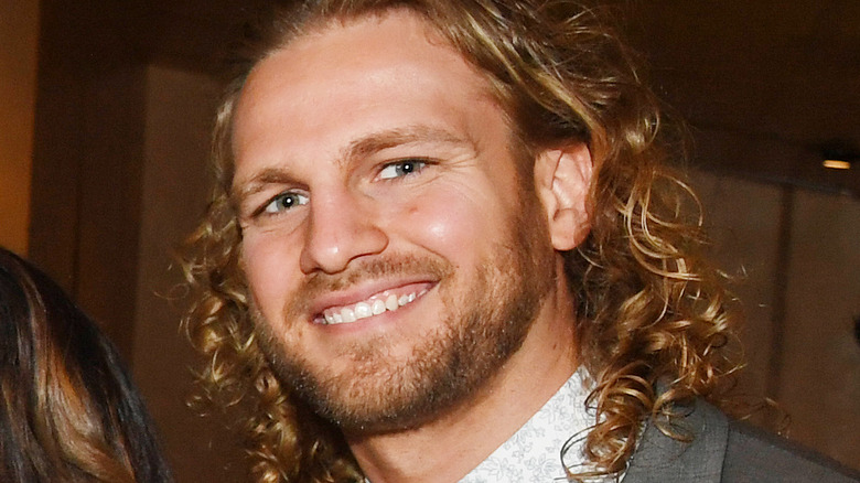 'Hangman' Adam Page smiling