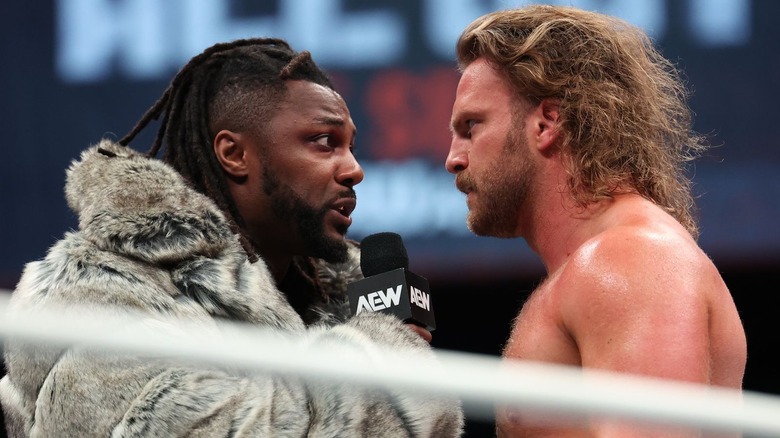 Swerve Strickland and Hangman Page on AEW Dynamite