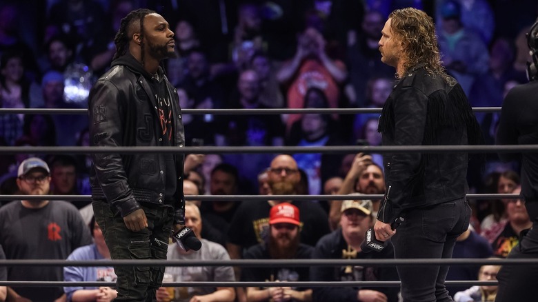Swerve Strickland and Hangman Page on AEW Dynamite