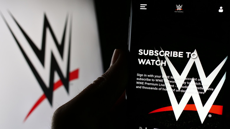 A phot of WWE's subscription page for the WWE Network