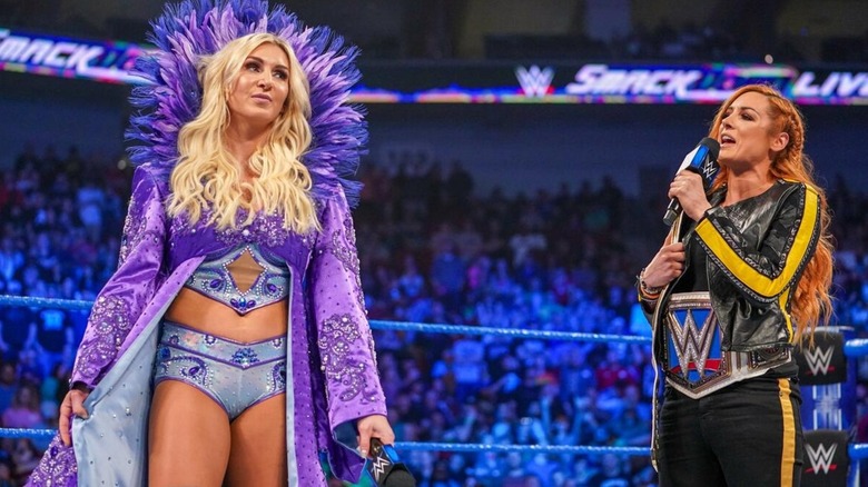 Charlotte Flair and Becky Lynch
