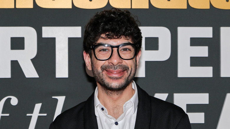 Tony Khan at a Sports Illustrated event