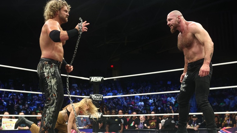 Hangman Page and Jon Moxley on AEW Dynamite