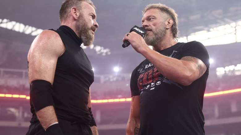 Christian Cage and Cope at AEW All In Texas 2025