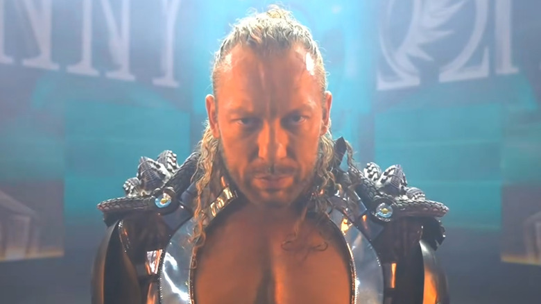 Kenny Omega makes his entrance