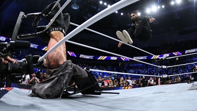 Darby Allin and Kevin Knight on AEW Dynamite