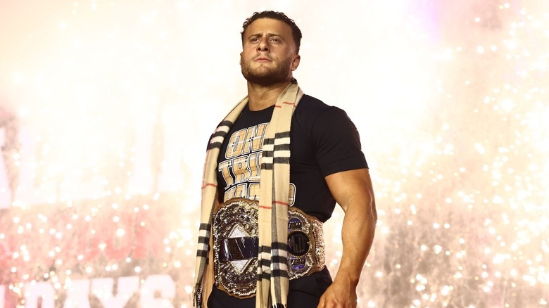 MJF makes his entrance