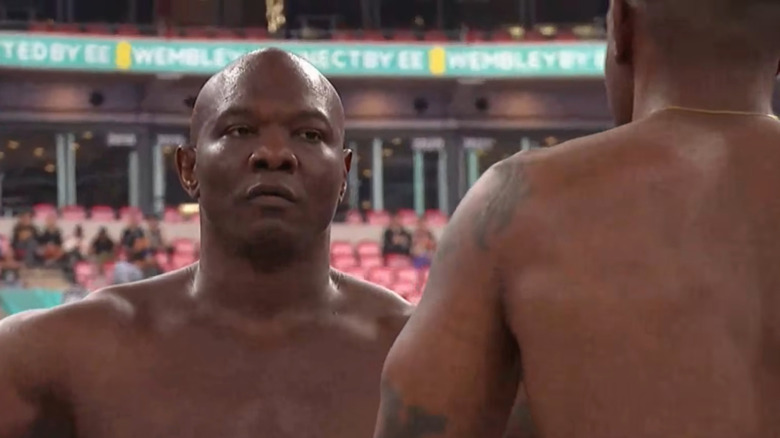Shelton Benjamin faces off with Lee Moriarty
