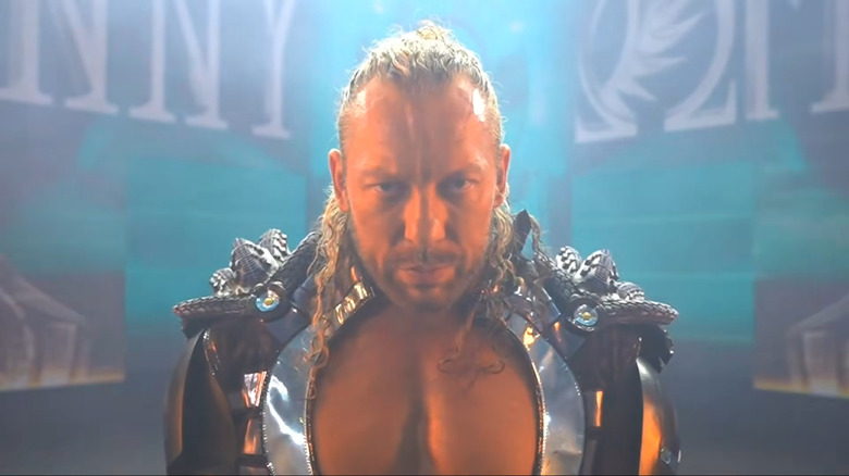 Kenny Omega makes his entrance