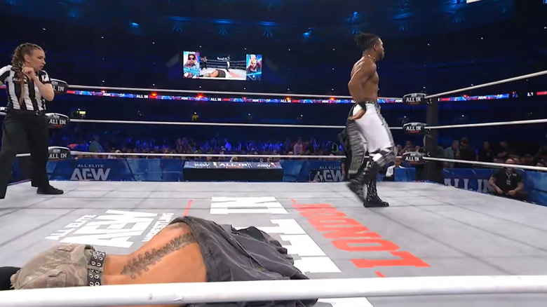Kevin Knight takes out Darby Allin