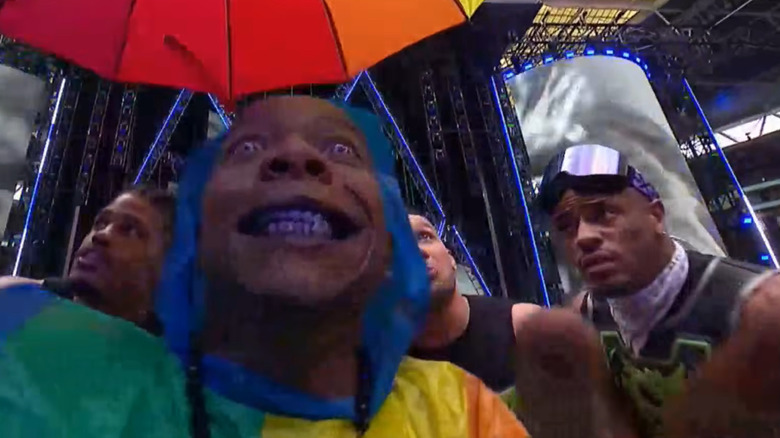 Lio Rush and the Rascalz make their entrance