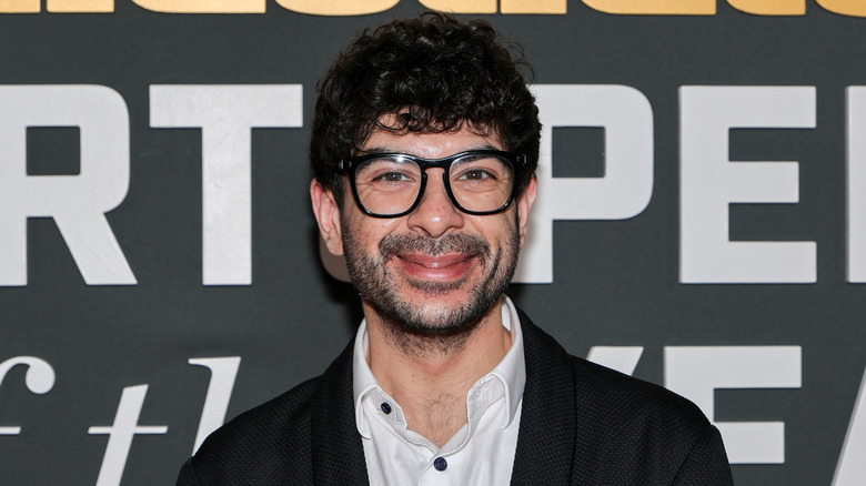 Tony Khan attends the Sports Illustrated Sportsperson of the Year ceremony