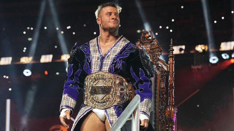 MJF makes his entrance